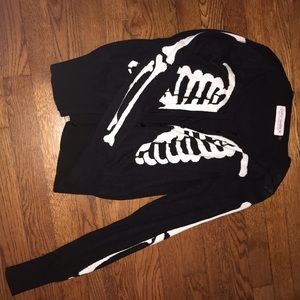 Gypsy Warrior Skeleton Cardigan Size Large